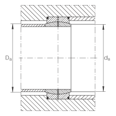 關節軸承 GE420-DO, 根據 DIN ISO 12 240-1 標準，需維護